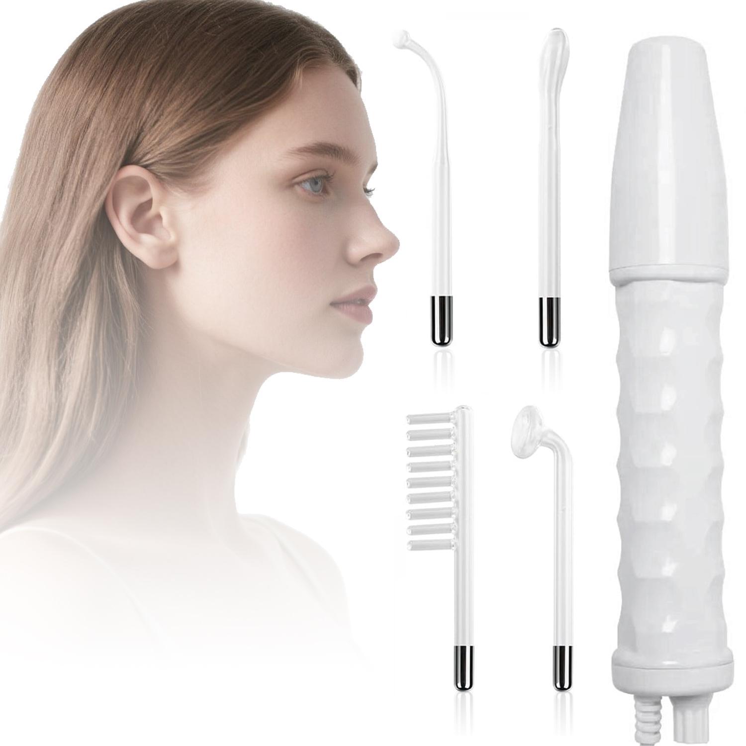 US Plug 4-in-1 Facial Beauty Device, Multi-Function Facial Care Tool, Facial, Head, Arm, Body Care for Various Treatments, US Plug, Home Handheld Facial Beauty Tool
