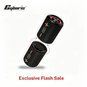 New upgrade 2 in 1 portable Bluetooth speaker with 20 watt stereo bass effect, IPX6 level waterproof performance and home theater surround sound. Modern style, a must have for music lovers. Supports Bluetooth 5.3 connection. Boombox Birthday SummerVibes