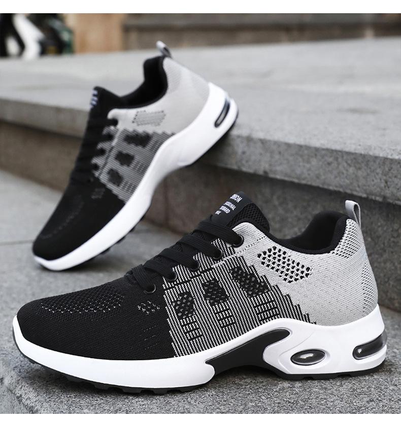 Men's Summer New Shoes, Mesh Breathable Running Shoes, Popular Casual Sports Shoes