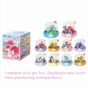KAYOU My Little Pony Mini Scene Collection Series 1 Collectible Playset Cute Display Toy for Fans