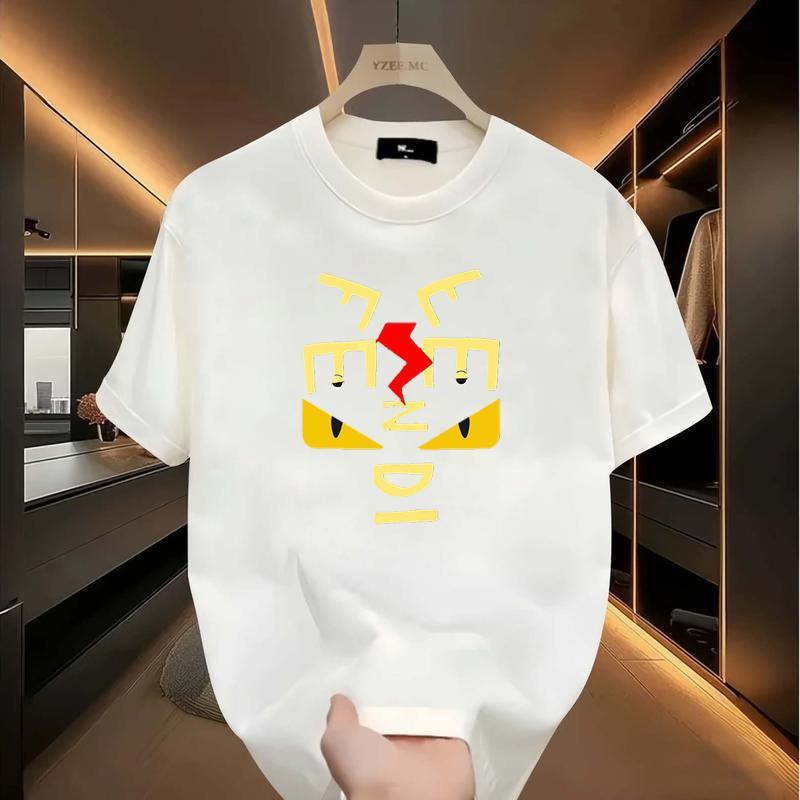 Interesting pattern T-shirt, cool expression, create a unique dressing style, suitable for men, women, mothers and friends, couple style, fashionable and loose, youthful and energetic, festival, gift for him