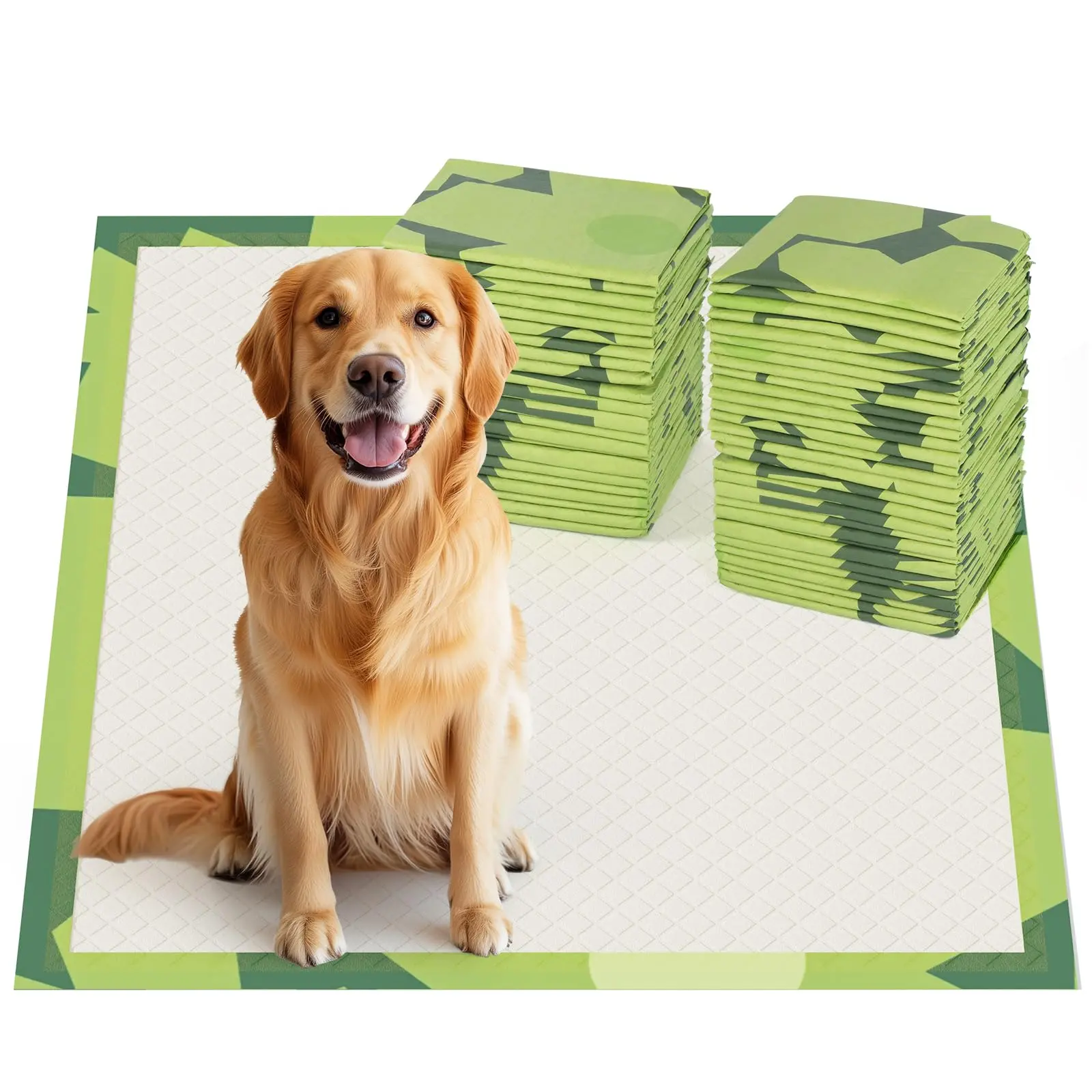 Gardner Pet Disposable Puppy Pads XL, 28" x 30" Dog Pee Pads for Dogs, Super Absorbent & Leak-Proof Full Edge-Wrapping Extra Thick Dog Potty Training Pads (100 Count)