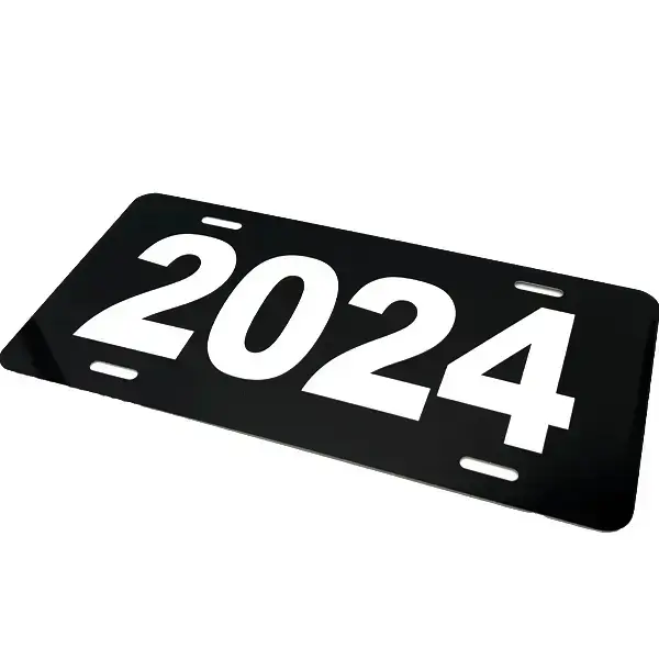 Customizable Year Number Plates, Car Exterior Car Accessories for Automotive & Motorcycle Use