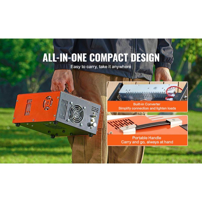 VEVOR PCP Air Compressor, 4500PSI Portable PCP Airgun Compressor with Built-in Converter, Auto-Stop DC12V/AC120V Oil Water-Free Paintball Tank Compressor Pump for Air Rifle, Scuba Diving Bottle VEVOR PCP Air Compressor, 4500PSI Portable PCP Airgun Compressor with Built-in Converter, Auto-Stop DC12V/AC120V Oil Water-Free Paintball Tank Compressor Pump for Air Rifle, Scuba Diving Bottle