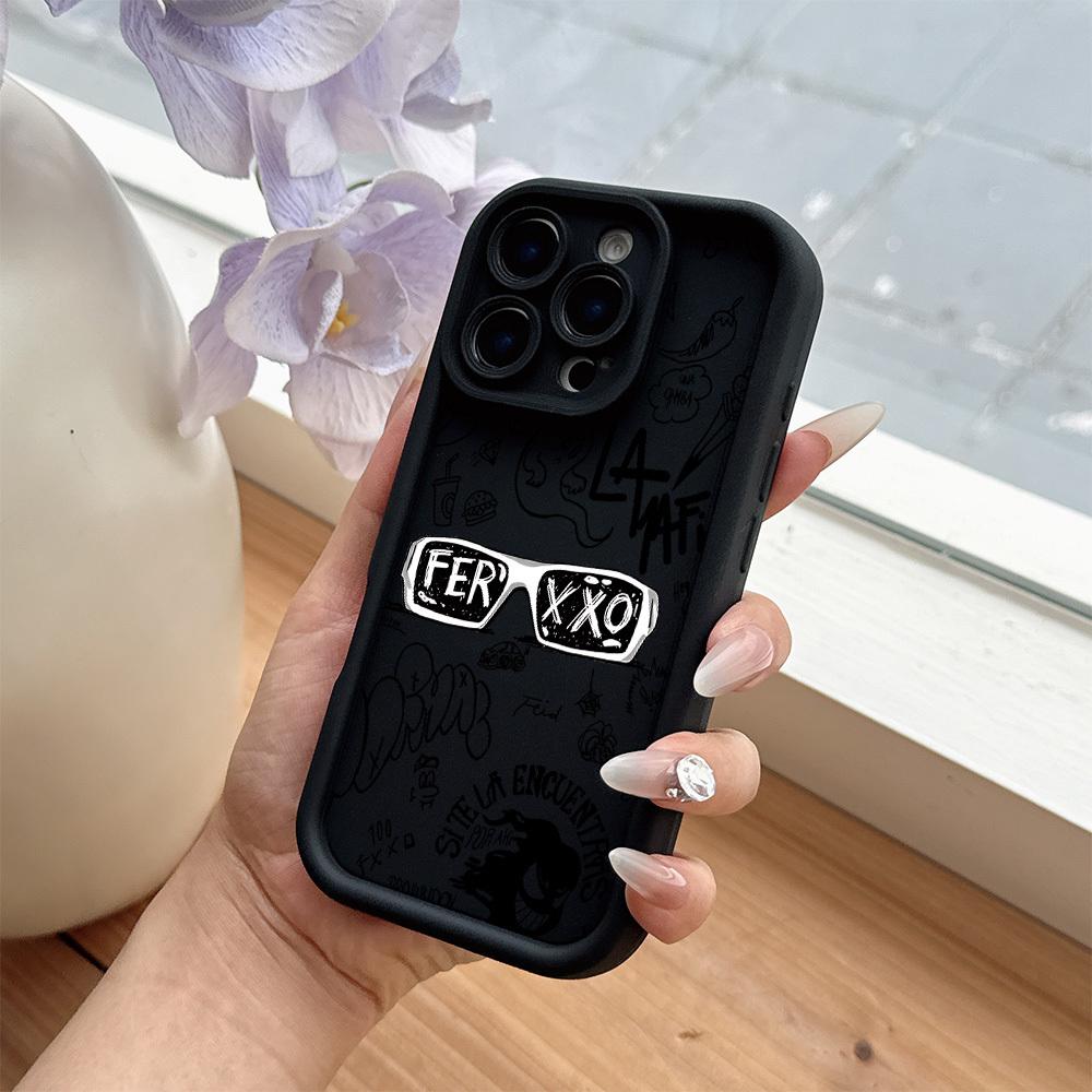 Popular Rapper F-Ferxxo Phone Case for iPhone 17 E Air Pro ProMax iPhone16 15 14 Plus 13 12 Mini 11 X XS XR - Shockproof Soft TPU Back Cover