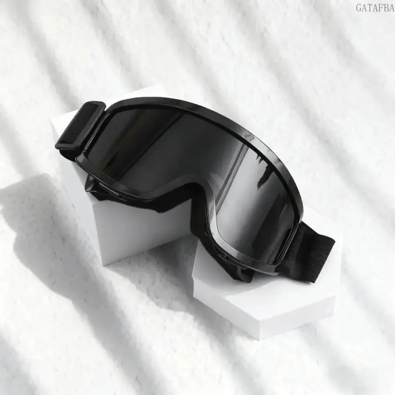 Unisex Large Frame Ski Goggles with Day-Night Lens, Anti-Fog Windproof UV Protective Eyewear, Lightweight Padded TPU Frame, Comfortable Fit for Skiing, Snowboarding and Mountaineering Activities