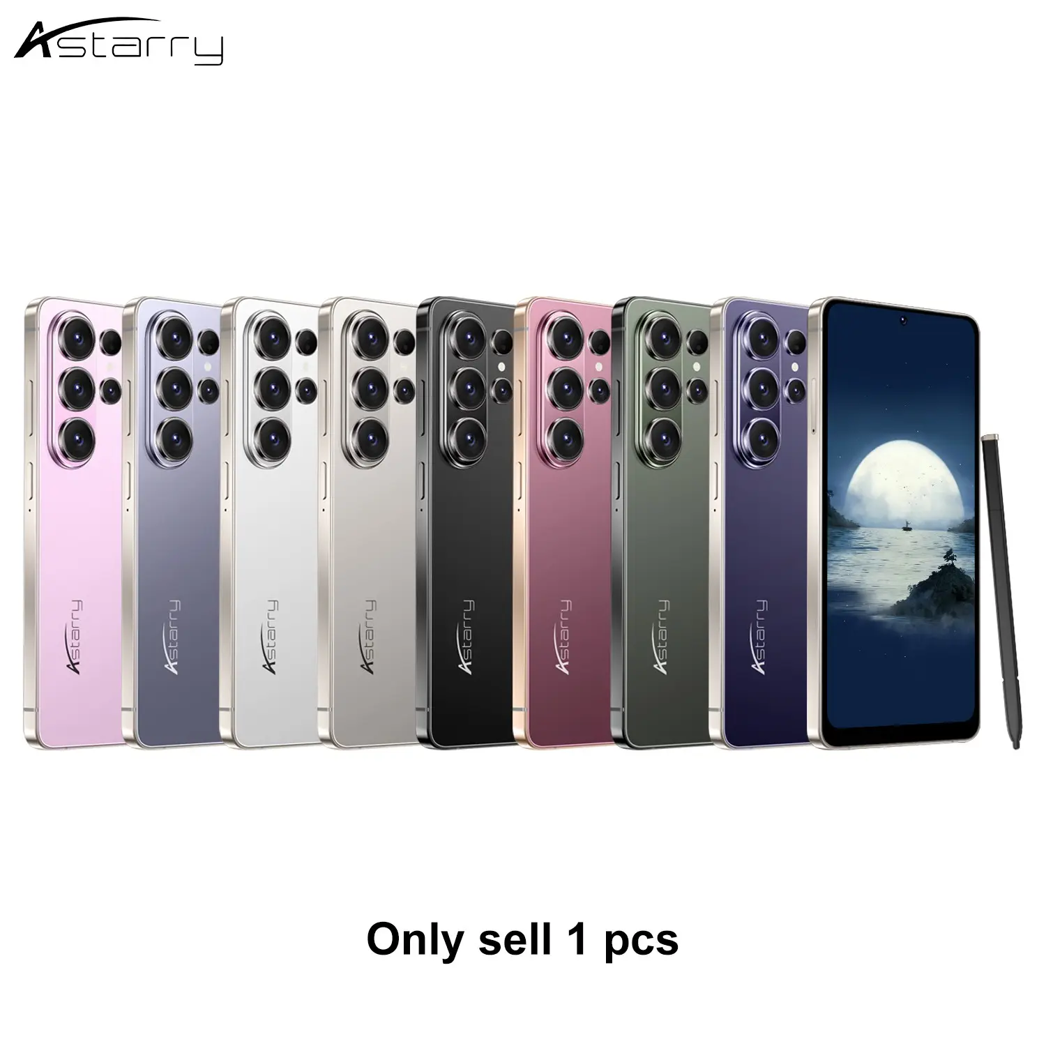Astarry S26 Ultra Smartphone, 3gb RAM 32GB Storage, 6.75-Inch HD Display, 5mp+13mp Camera, Android 12.0, Dual Sim, 4100mah Battery