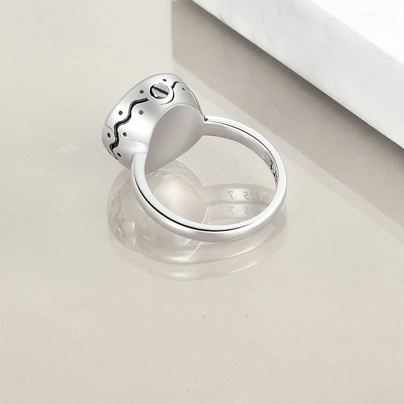 Tree of Life Ashes Memorial Ring: Celtic Knot Genealogy Design, Engraved "Forever in My Heart" Keepsake Jewelry