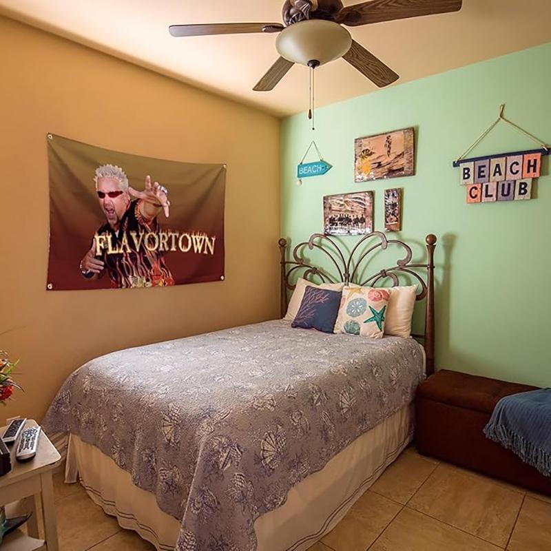 Guy Fieri Flavortown Flag, 3x5 Feet Durable Fun Poster Wall Banner with Brass Grommets, Tapestry Wall Hanging, Versatile Use, Perfect for Home Bedroom Decor, Dorm Room Decor, Living Room Wall Decor, Outdoor Parties & More!
