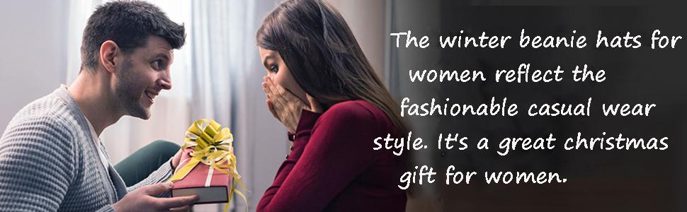 Satin Lined Beanie for Women - Warm Knit Slouchy Winter Hat, Stylish Skull Cap, Soft Silk Beanies for Ultimate Comfort and Cozy Style