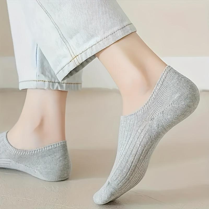 5/6 Pairs of Cute Seasonal Fashionable Boat Socks, Comfortable, Soft, Durable, Easy To Clean, Simple and Versatile, Suitable for Daily Wear Minimalist