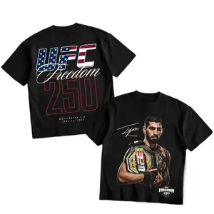 Retro MMA Graphic Tee| Combat Sports Fighter T-Shirt, Cotton Streetwear Shirt for Men Women| Topuria Fans Tee