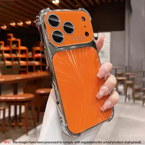 Anti-Drop Laser Electroplated Aurora CD Texture Protective Phone Case for iPhone 17 16 15 14 13 12 11 Pro Max Plus Air, Lens Protection, Large Window, Accessories, Cover, Phone Accessory, Cellphone Cover