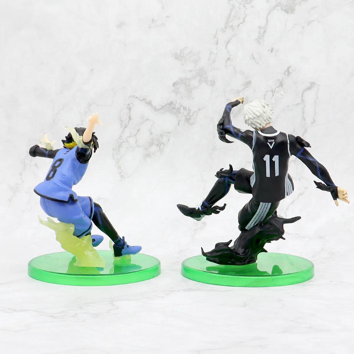 Captain Tsubasa Anime Figures Doll Isagi Yoichi Nagi Seishiro Bachira Meguru Mikage Reo Action  Model Toys for Children Gift