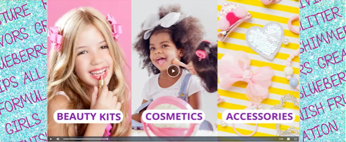 12pc Lip Gloss Necklace, Fruit Flavored Lip Gloss Set, Value Pack, Teen Girls Party Favors, Non Toxic Lip Gloss Necklaces For Girls