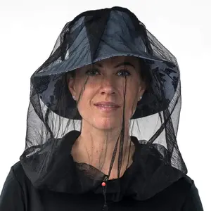 Mosquito Repellent Face Mask, Outdoor Mosquito Net Mesh Face Cover, Beekeeping Fishing Sun Protection Hat, Anti-Mosquito Fly Face Mask