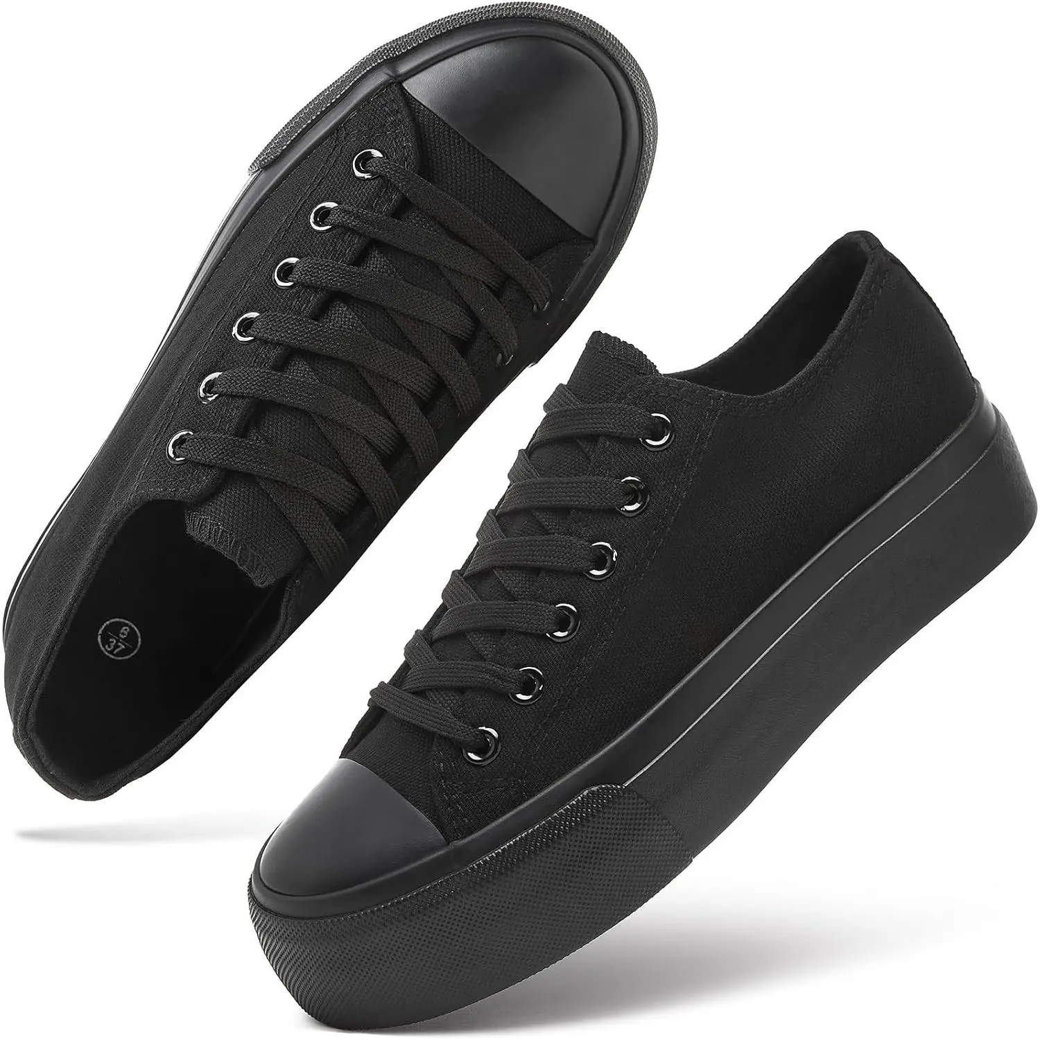 Womens Platform Canvas Sneakers Tennis Shoes(Gift)