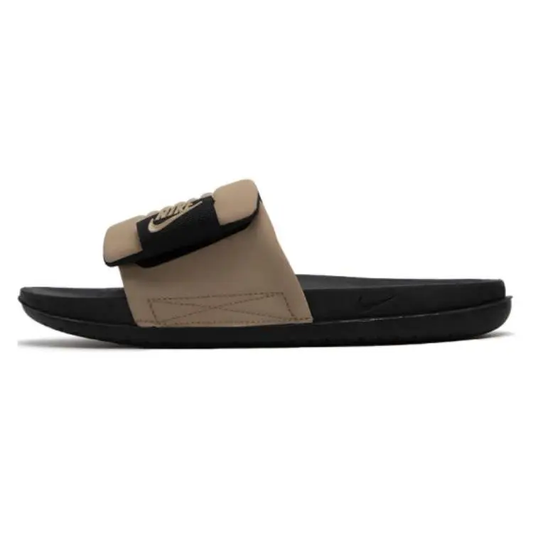 Nike Offcourt Adjust Slide Men’s Comfortable and Stylish Black-Brown Slides Verifiable, with credentials and supporting global authentication