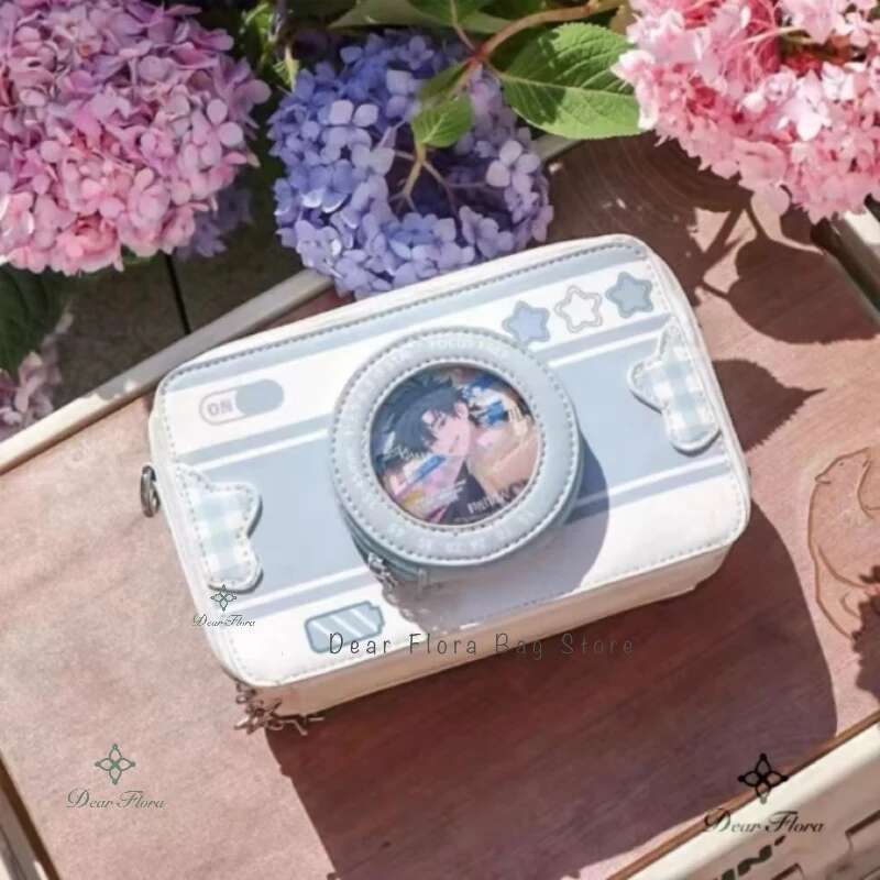 New Design Small Camera Ita Bag Fashionable Cute Girl Transparent DIY Cosplay Shoulder Bags Street Trend Messenger Crossbody Bag