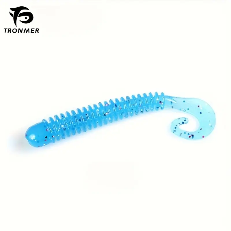 30/15pcs Lure Fishing Soft Bait 2.56inch T-Tail Artificial Bait for Bass and Other Universal Baits