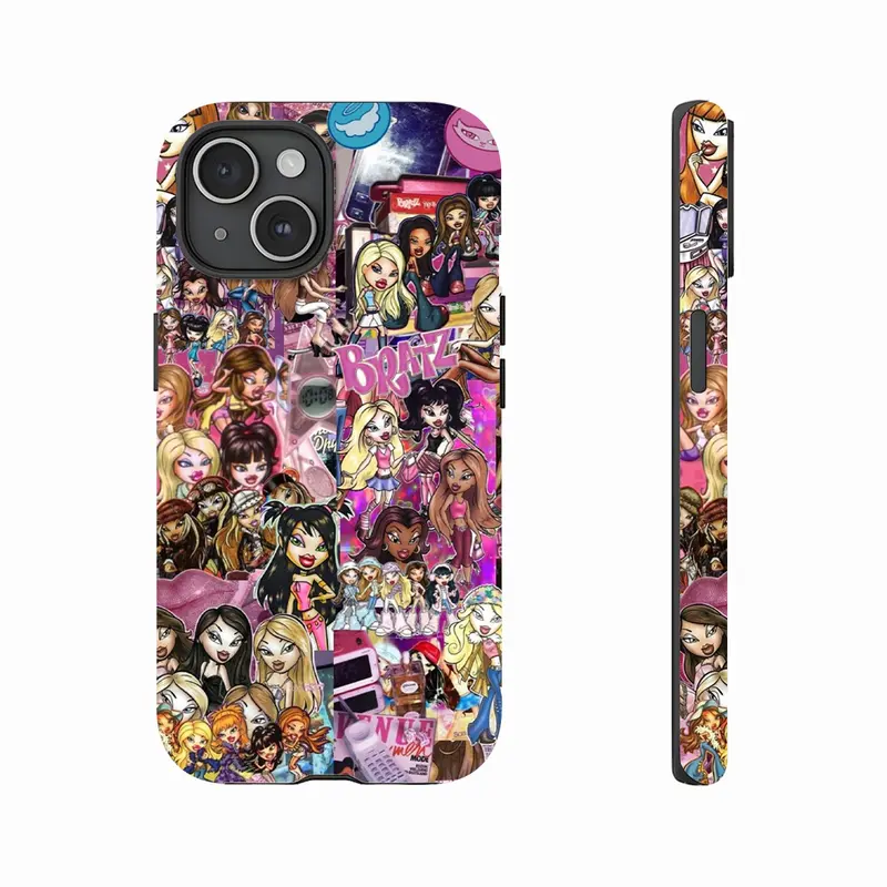 Bratz Cartoon Retro Colorful Mobile iPhone Case for iPhone 17
