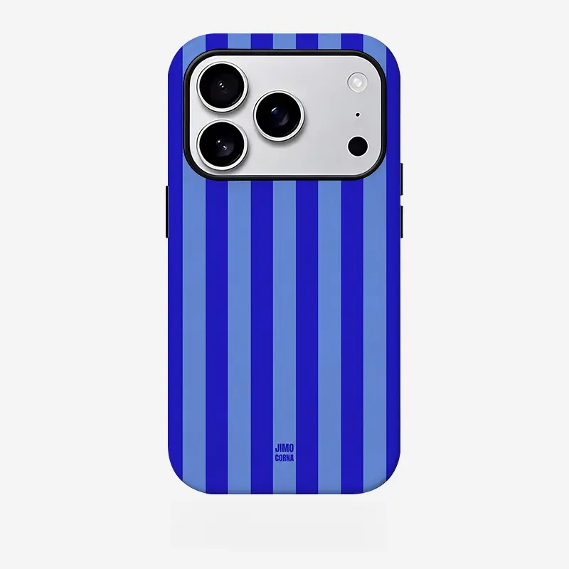 2-in-1 Full Coverage Vertical Stripe Screen Protector for iPhone 17 / 16 / 15 / 14 / 13 / 12 / 11 Pro Max, 16/15/14 Plus, 17 Air | Fashionable Anti-Fall, Easy to Remove, Unisex