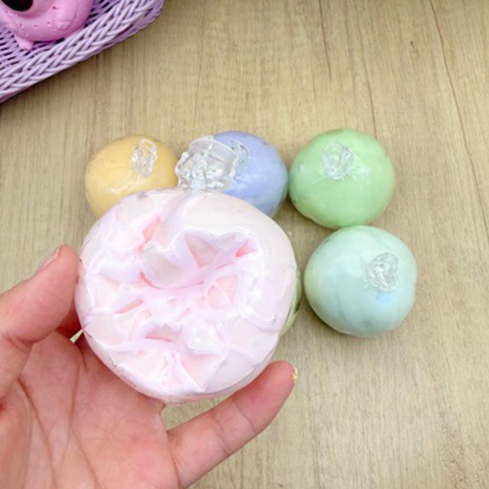 Crunchy Grape Squishy Toy Stress Relief Squeeze Toy Green Grape Crispy Texture Fidget Toy For Anxiety Adults Gift