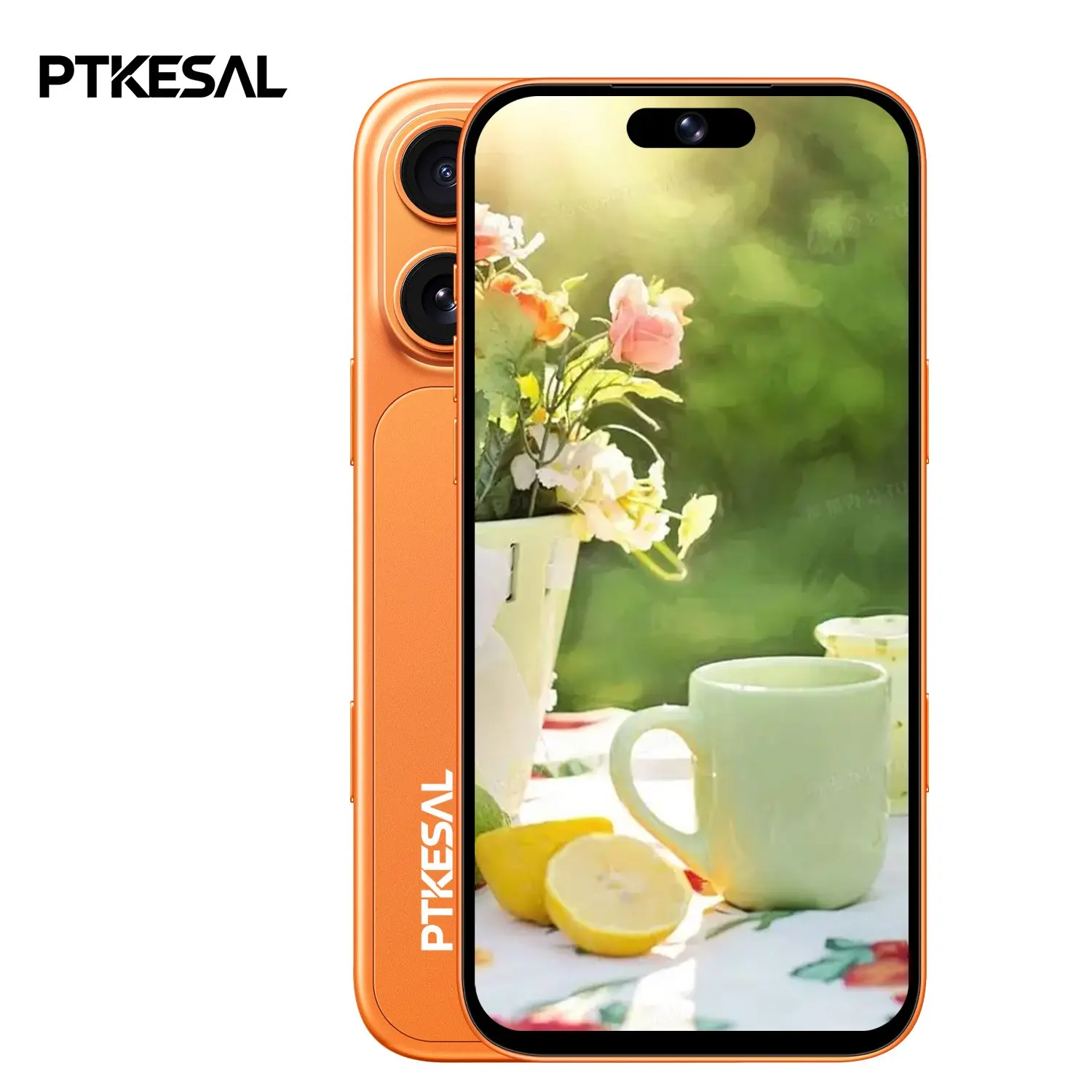 PTKESAL-17 Pro Max Smartphone, 3gb+32GB RAM, Android 12, 6.75-Inch Screen, 4g Lte, 500mp Front Camera, 1300mp Rear Camera, 4100mah Battery