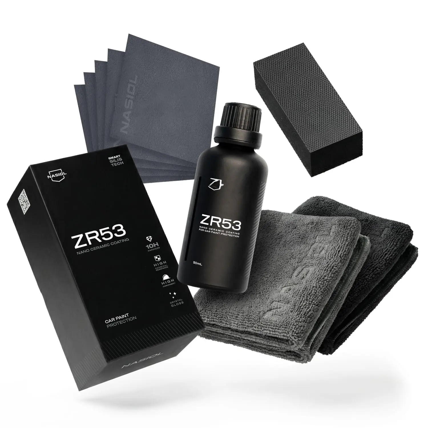 ZR53 Nano Ceramic Coating for  – Complete Kit for Professional  Protection with Expert Guide