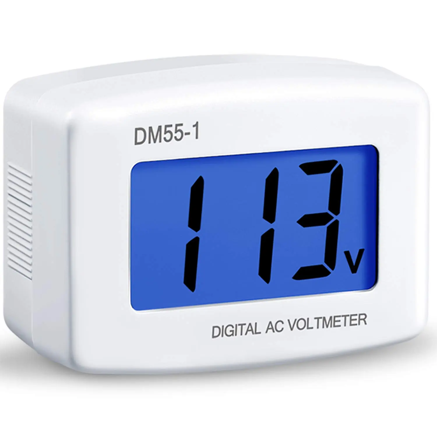 Test  Flat  Plug AC 80-300V LCD Digital Voltmeter Panel Power  Test  Gauge Meter for Household Plug Outlet()