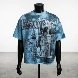 Casual FIRST ROW Washed T-Shirts Streetwear American Style Hot Drill Rhinestone Letter Graphic Tee Unisex Short Sleeve Summer Fashion Top Y2K Vintage Loose Fit Tee for Men Women Gift Holiday Outfit