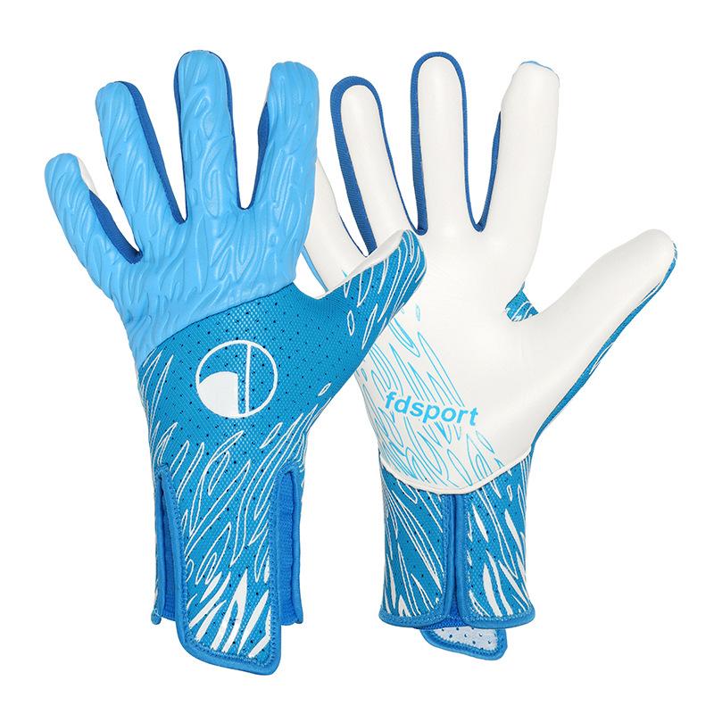 New goalkeeper gloves 20.0, breathable, non-slip, 4mm latex, no finger guards, for competition and training soccer accessories football drip goalie
