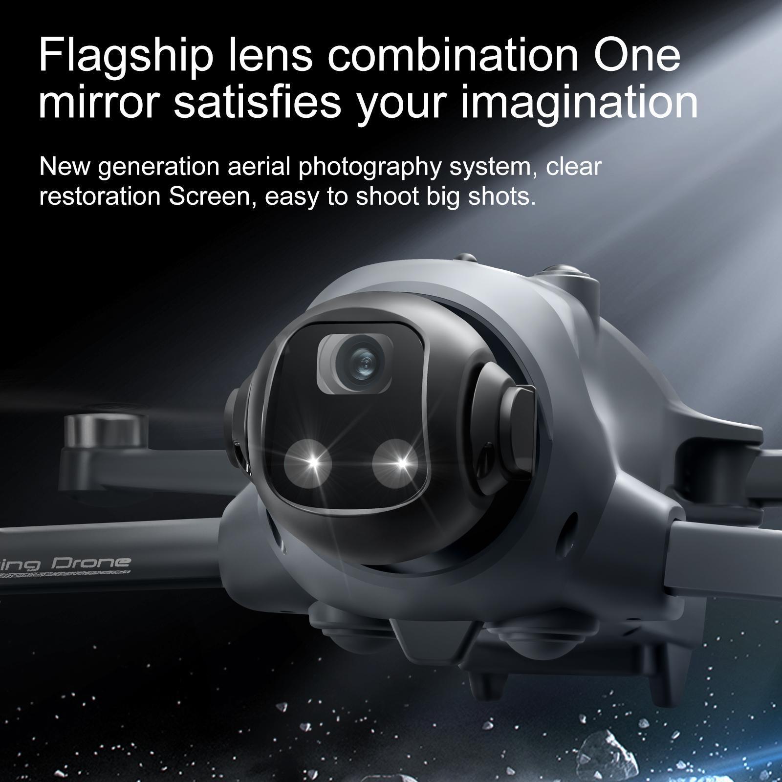 New Design GPS Drone with 180° ESC Camera 5G Large Screen Remote Control Lifting and Obstacle Avoidance Head Brushless Power GPS Return for Amateur Players.