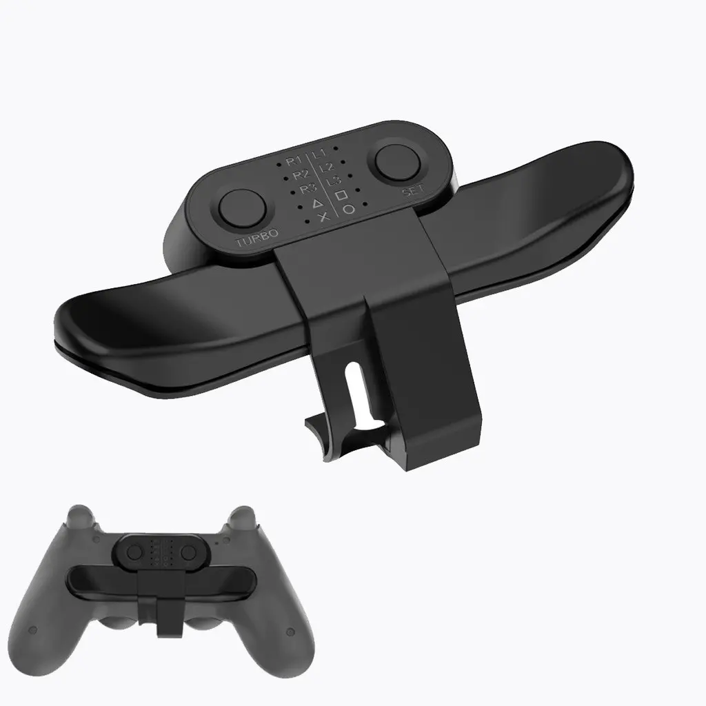 Extended Gamepad Back Button Attachment, Turbo Key Adapter Paddles for Ps4, Console Controller Accessories, Enhance Your Gaming Experience, Compatible with Playstation 4, Console Accessory