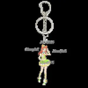 Anime Aikatsu! Peripheral Cute Acrylic Keychain Cartoon Figure Sakuya Shirayuri Kaguya Shirayuri Backpack Pendant Keyring Gifts