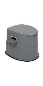 Outvita Portable Sink and Toilet Combo, 5 Gallon Hand Washing Station & 5.3 gallon Flushing Toilet, Detachable Wastewater Recycled Perfect for Outdoor Camping RV Travel Boat