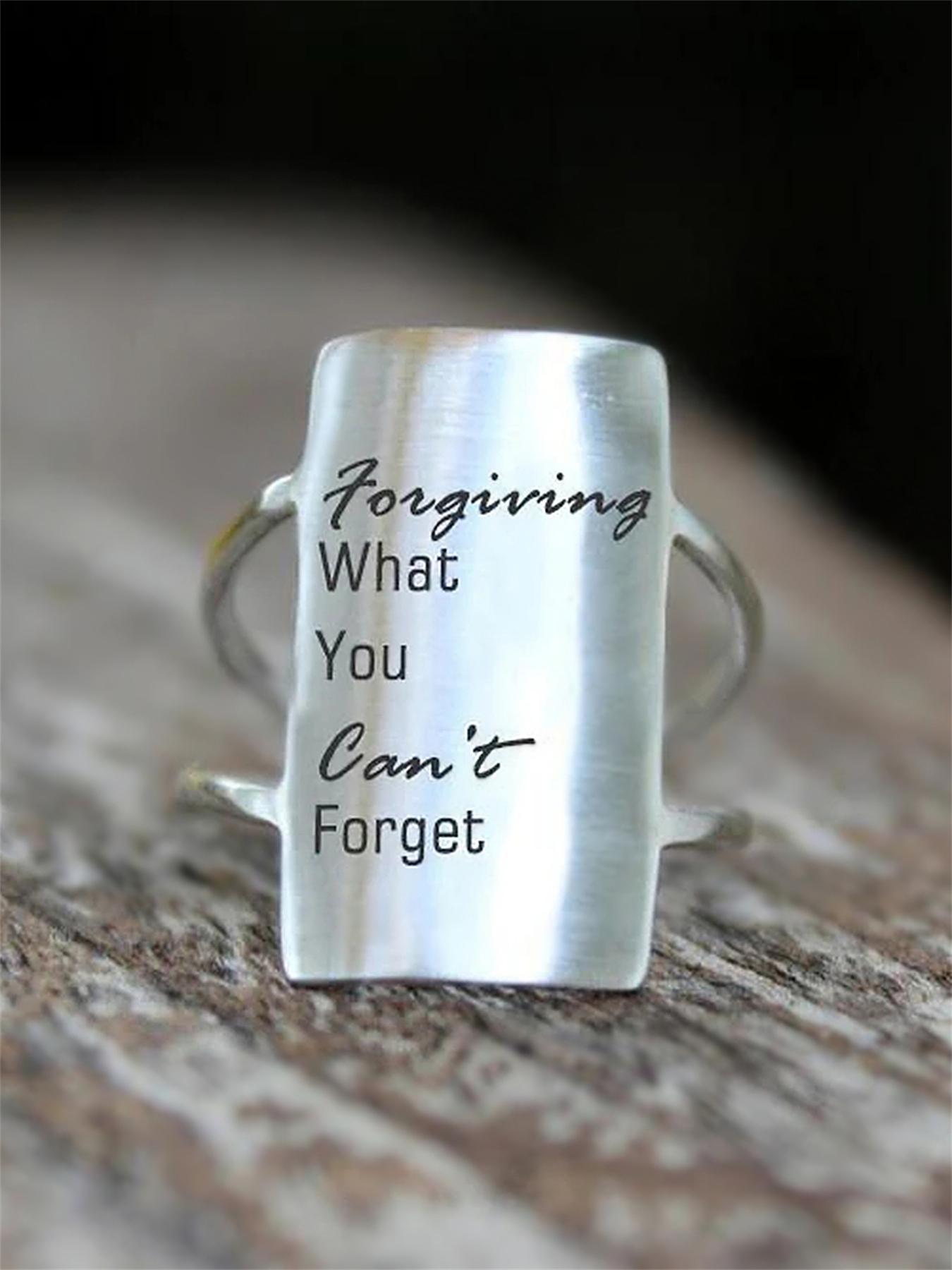 925 Sterling Silver Vintage Commemorative Ring,,Fashion Ring for Party, Daily Clothing Decor, Trendy All-match & Exquisite Jewelry for Birthday Gift Wedding