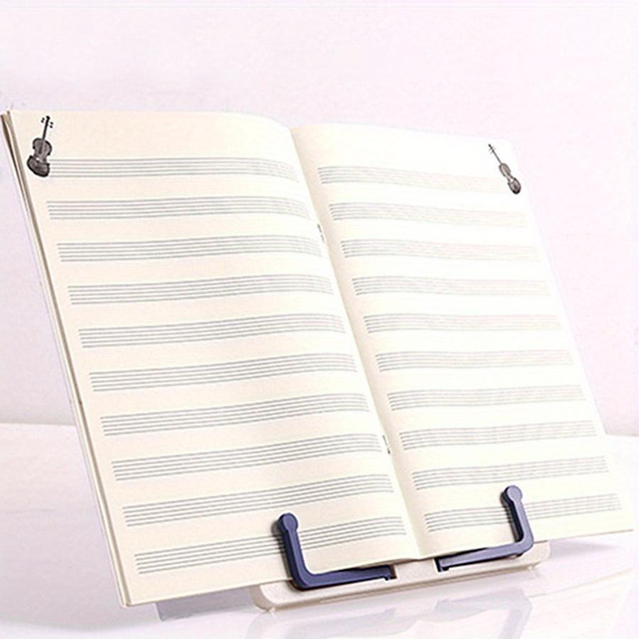 2pcs Adjustable Reading Book Stand - Ergonomic Bookends for Reading, Study, Music Score, Textbooks, Drawing & More - Space-Saving, Multi-Angle, Durable, and Portable Holder