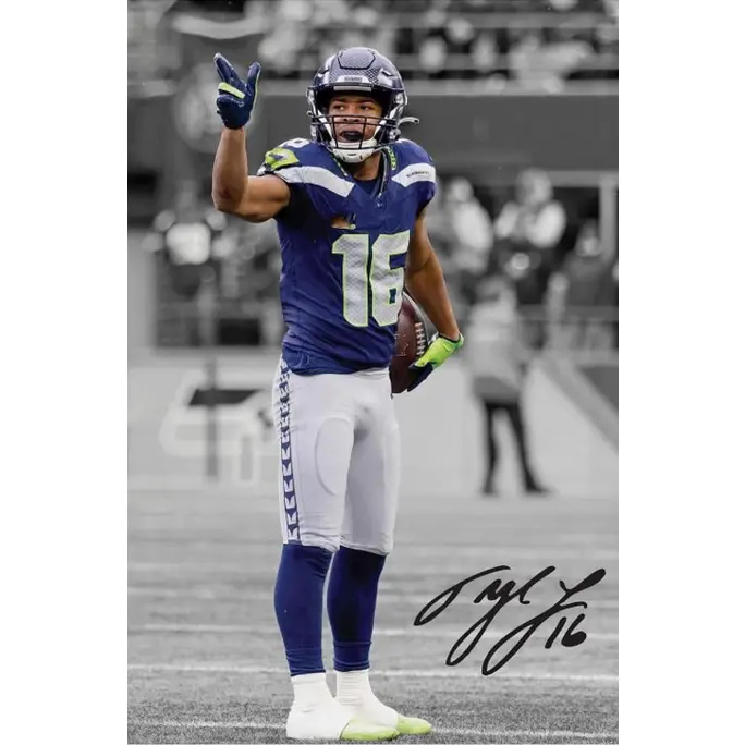 Tyler Lockett Canvas Poster |   Wall Art for Living Room, Bedroom, Dorm Decor Home Office Decoration