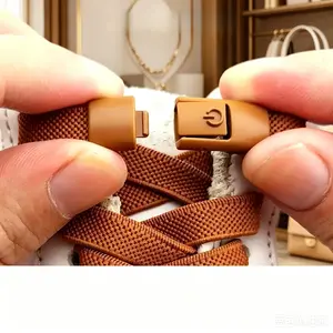 Adjustable No-Tie Stretchy Shoelaces Set with Metal Lock Tips - 39.4in Length, Casual Sneaker Shoelaces with Adjustable Buckle for Men & Women, Outdoor Sports Shoe Accessory, Shoe Laces For Sneakers No Tie