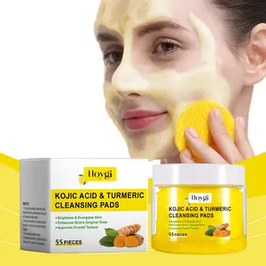 Turmeric Cleansing Pads - Kojic Acid And Turmeric Cleansing Pads For Face Deep Clean - Multi Pack Skincare Comfort