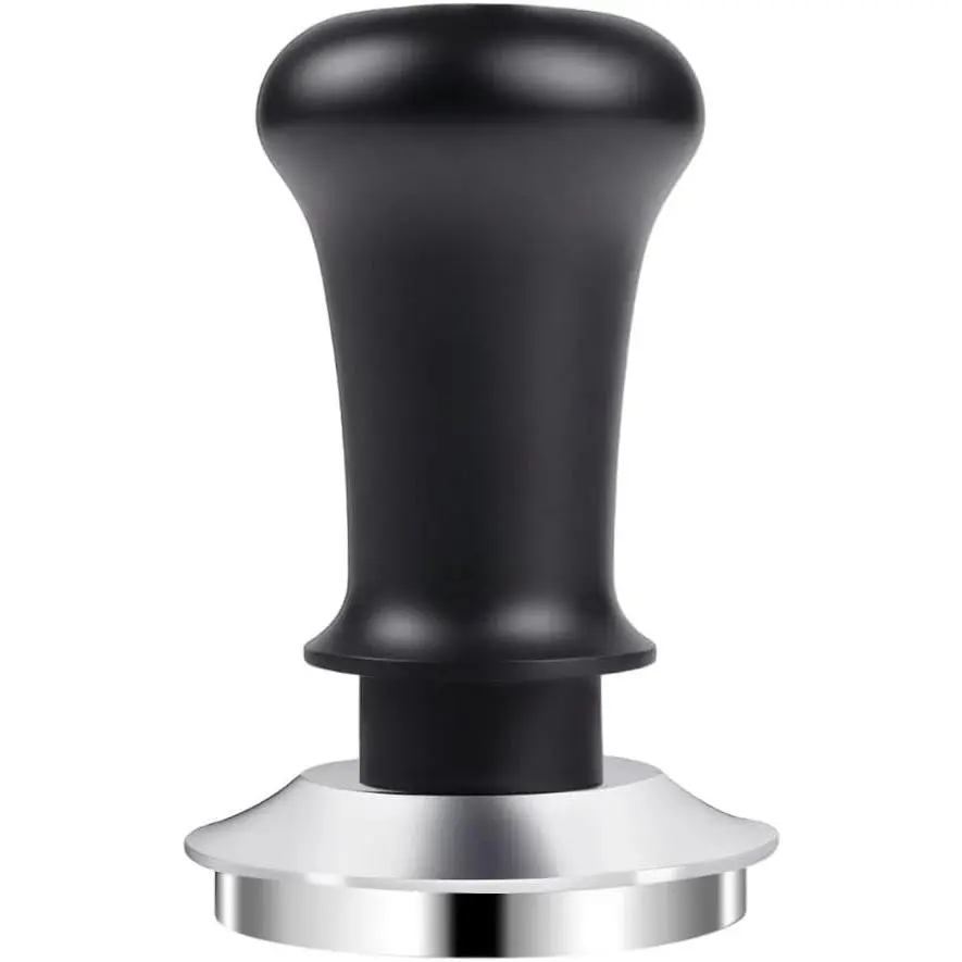 58mm Espresso Tamper, Spring  Coffee Tamper with Stainless Steel Base, Professional Coffee Tamper for E61 Group Machines and Commercial Portafilters