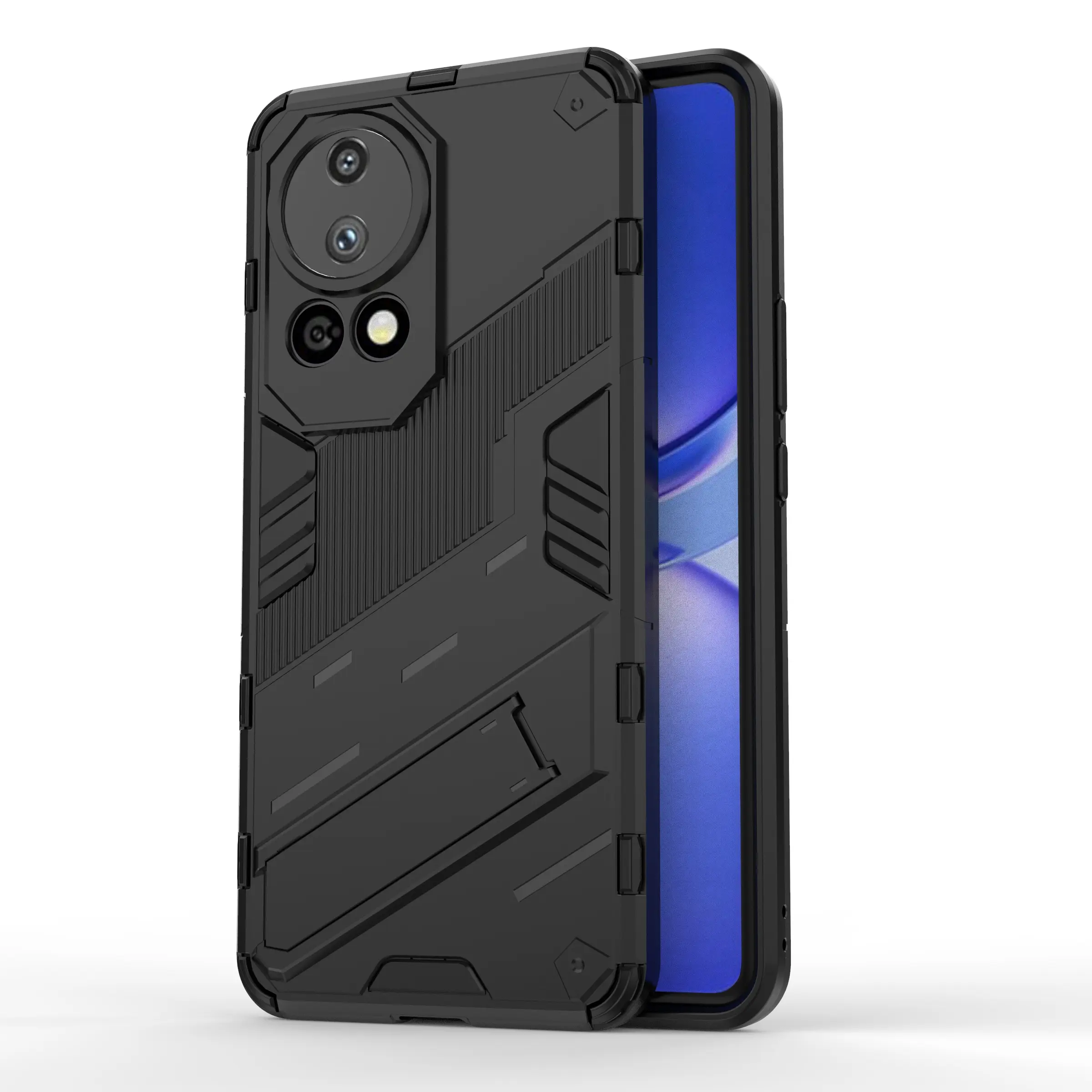 Case for Huawei Nova 12 Pro/Nova 12 Ultra /Nova 12/Nova 13 Full Body Protection, Dual Layer Dirt-Resistant, Shockproof, Durable, Hidden Stand, Anti-Slip for Huawei Nova 12 Pro/Nova 12 Ultra /Nova 12/Nova 13 Case