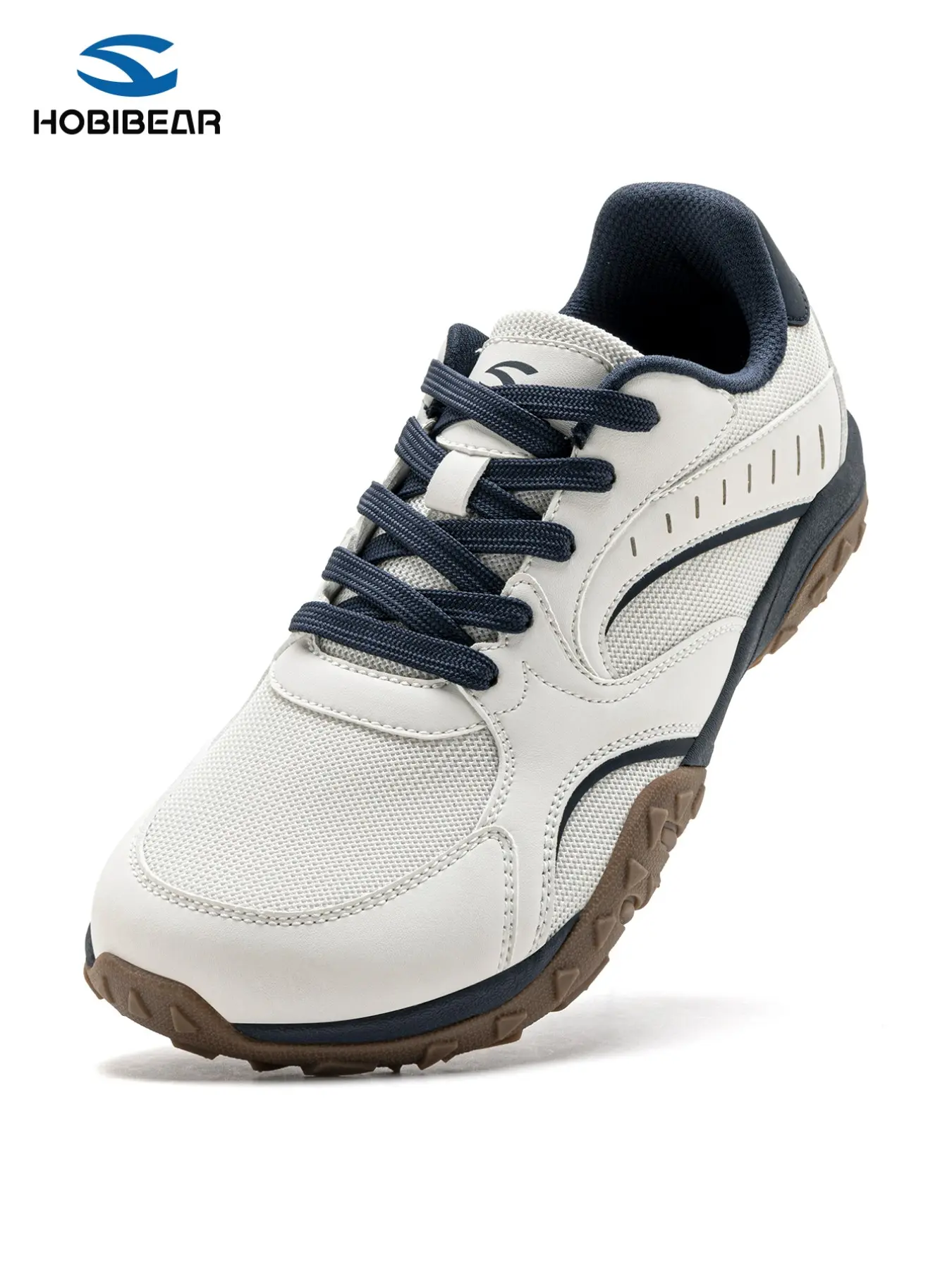 Hobibear Adult Retro Training Shoes, Wide Fit Breathable Fabric, Soft Sole Urban Hiking Shoes, Comfortable and Durable Design, Outdoor Shoes