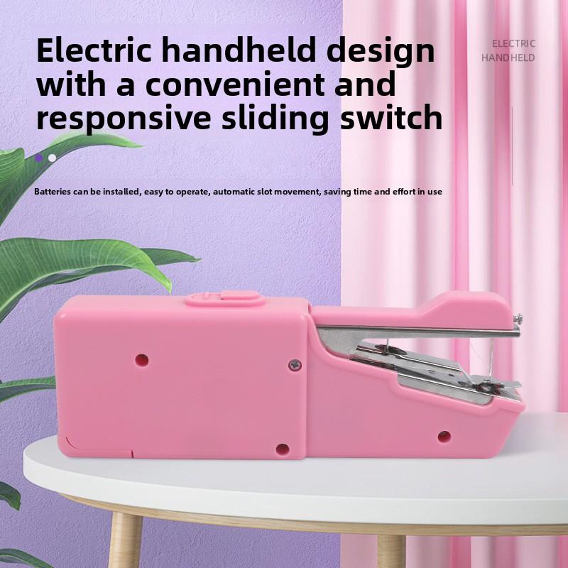 Handheld Electronic Sewing Machine Portable with Neat and Flexible Hemming for Home Use