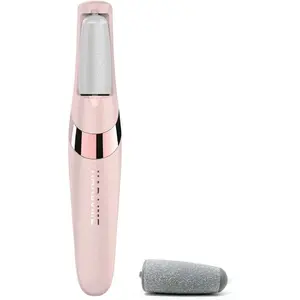 Electric Foot Callus Remover, Pedicure Grinder, Sander & Filer Tools for Effective Feet Scrubber (Pink-Grey)