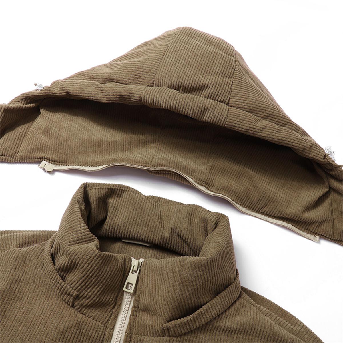 Modern Men's Cotton-Padded Coat: Mixed-Material Cut with Milano Italy Typography Graphic Print – A Sleek Warm Piece Merging Functional Design With Contemporary European Aesthetic Perfect for Daily Commutes Leisure Days or Cold-Weather Adventures