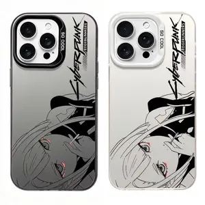 Fashion Cool Edgerunners Phone Case For iPhone 17 Pro Max Air 16e 15 14 13 12 11 Pro Max XR 8 7 Plus 17E & Samsung Galaxy S26 S25 Ultra S24 S23 S22 S21 Plus FE Anti Fall C-Cyberpunks Matte Back Cover Samsung S22 S23 S24 S25 Plus ULTRA FE