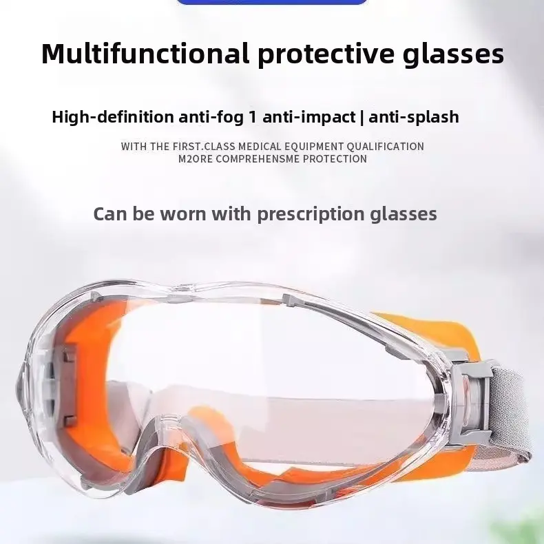 Best-selling high-definition anti-fog goggles for rafting, waterproof, windproof, dustproof, suitable for cycling, cutting, polishing, and welding, anti-splash