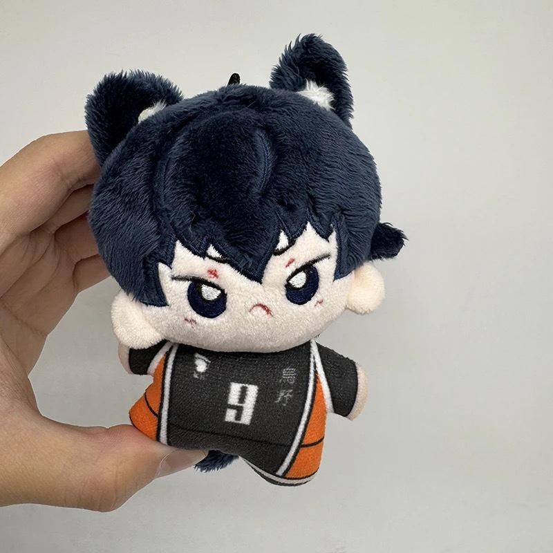 10cm Anime Action Figures Haikyuu Plush Toy Hinata Shoyo Keychain Tobio Kageyama Yu Nishinoya Bag Pendant Volleyball Fans Doll 10cm Anime Action Figures Haikyuu Plush Toy Hinata Shoyo Keychain Tobio Kageyama Yu Nishinoya Bag Pendant Volleyball Fans Doll